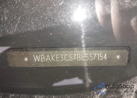 2011 BMW 3 Series 328I z USA, uszkodzony, nr VIN WBAKE3C57BE557154